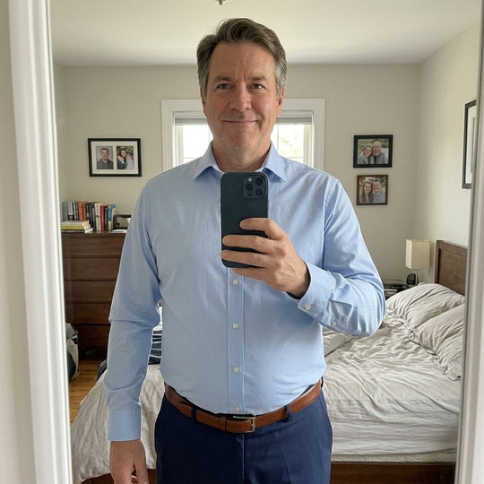 Steve, wearing the shirt