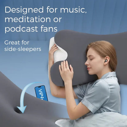 Cooling Ergonomic Memory Foam Neck Pillow