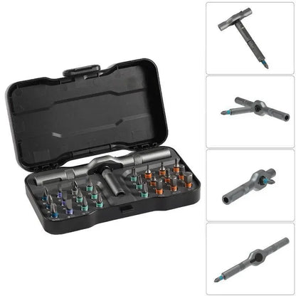 Compact Magnetic Screwdriver Set
