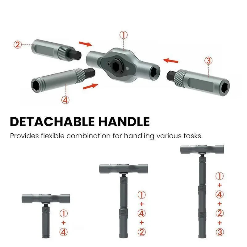 Compact Magnetic Screwdriver Set
