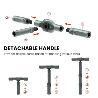 Compact Magnetic Screwdriver Set