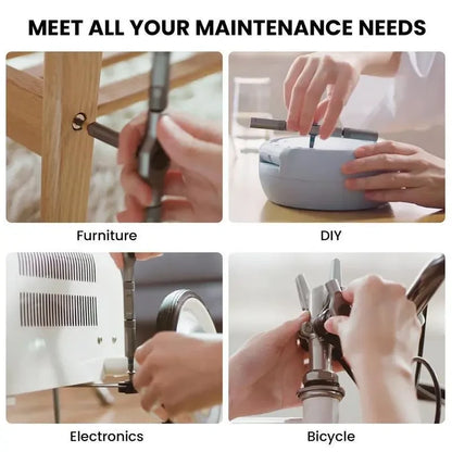 Compact Magnetic Screwdriver Set
