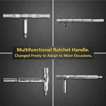 Compact Magnetic Screwdriver Set