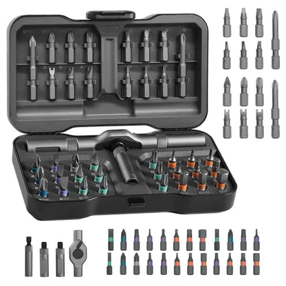 Compact Magnetic Screwdriver Set