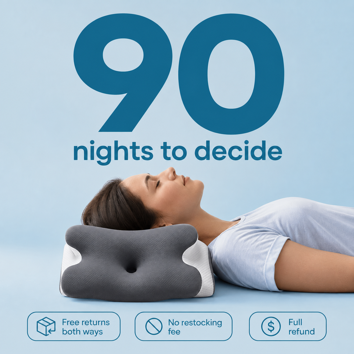 90 nights to decide - free returns both ways