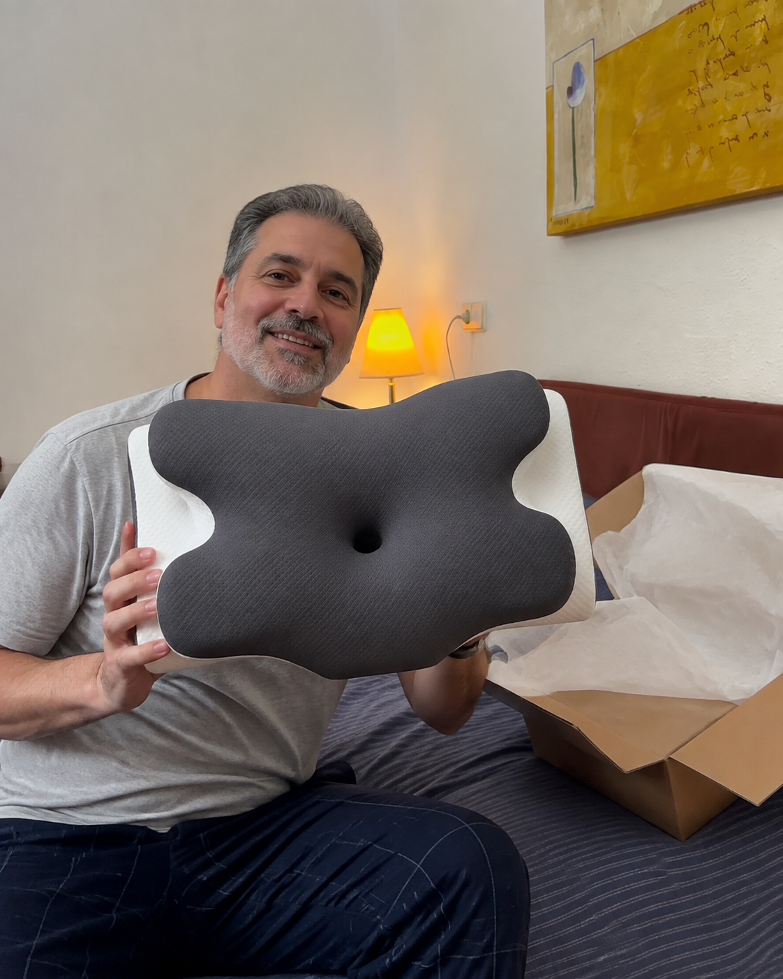 Selorna neck pillow customer photo