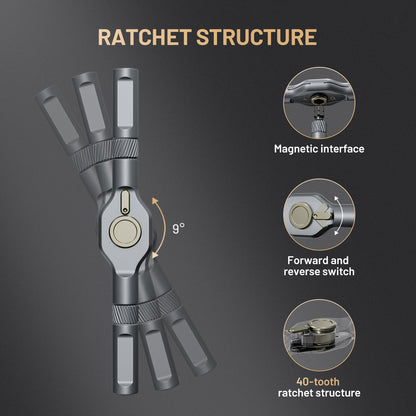 ATuMan RS1 24-in-1 Ratchet Screwdriver Set