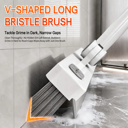 SOPAMI 360° Rotating Gap Cleaning Tool - Extendable Adjustable No-Touch Cleaner for Windows, Sliding Doors, Narrow Spaces, Home Deep Cleaning