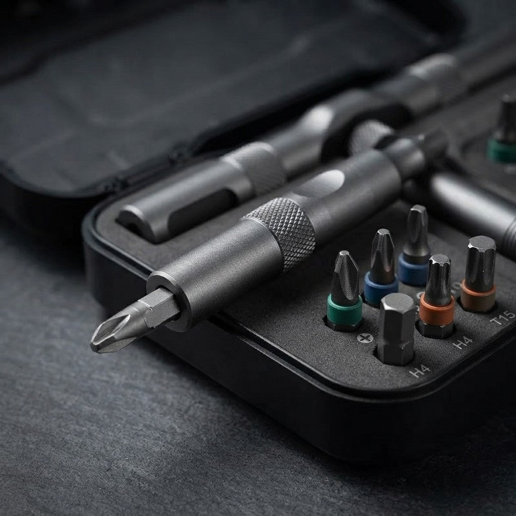 Compact Magnetic Screwdriver Set