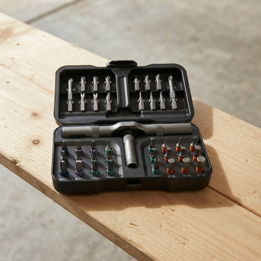Compact Magnetic Screwdriver Set