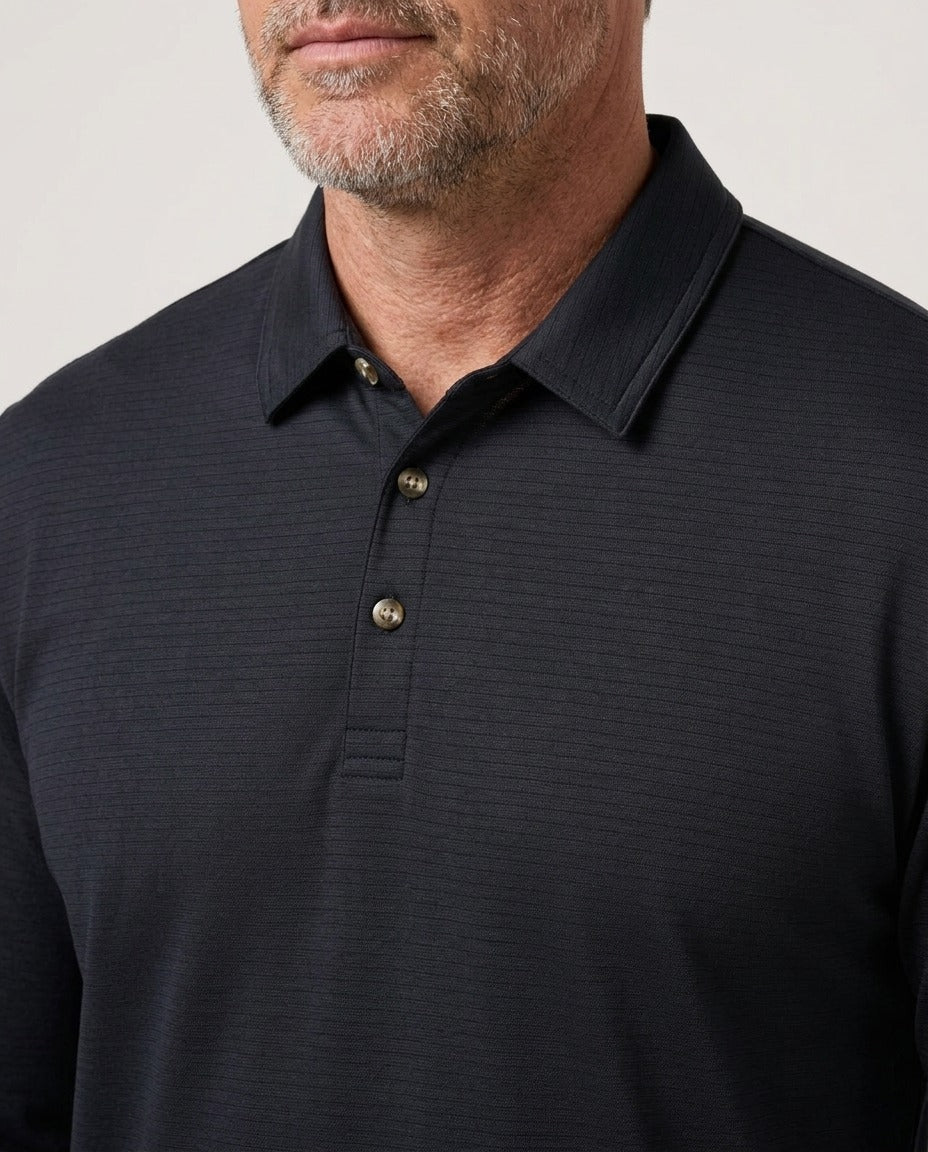 Selorna Back Nine Long Sleeve Polo