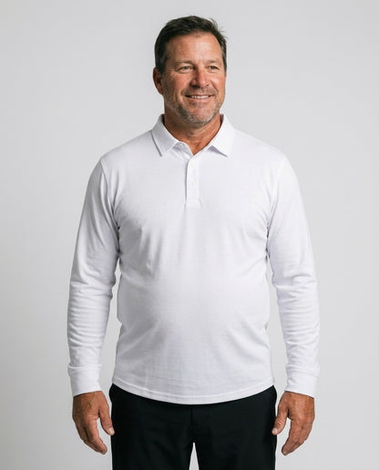 Selorna Back Nine Long Sleeve Polo