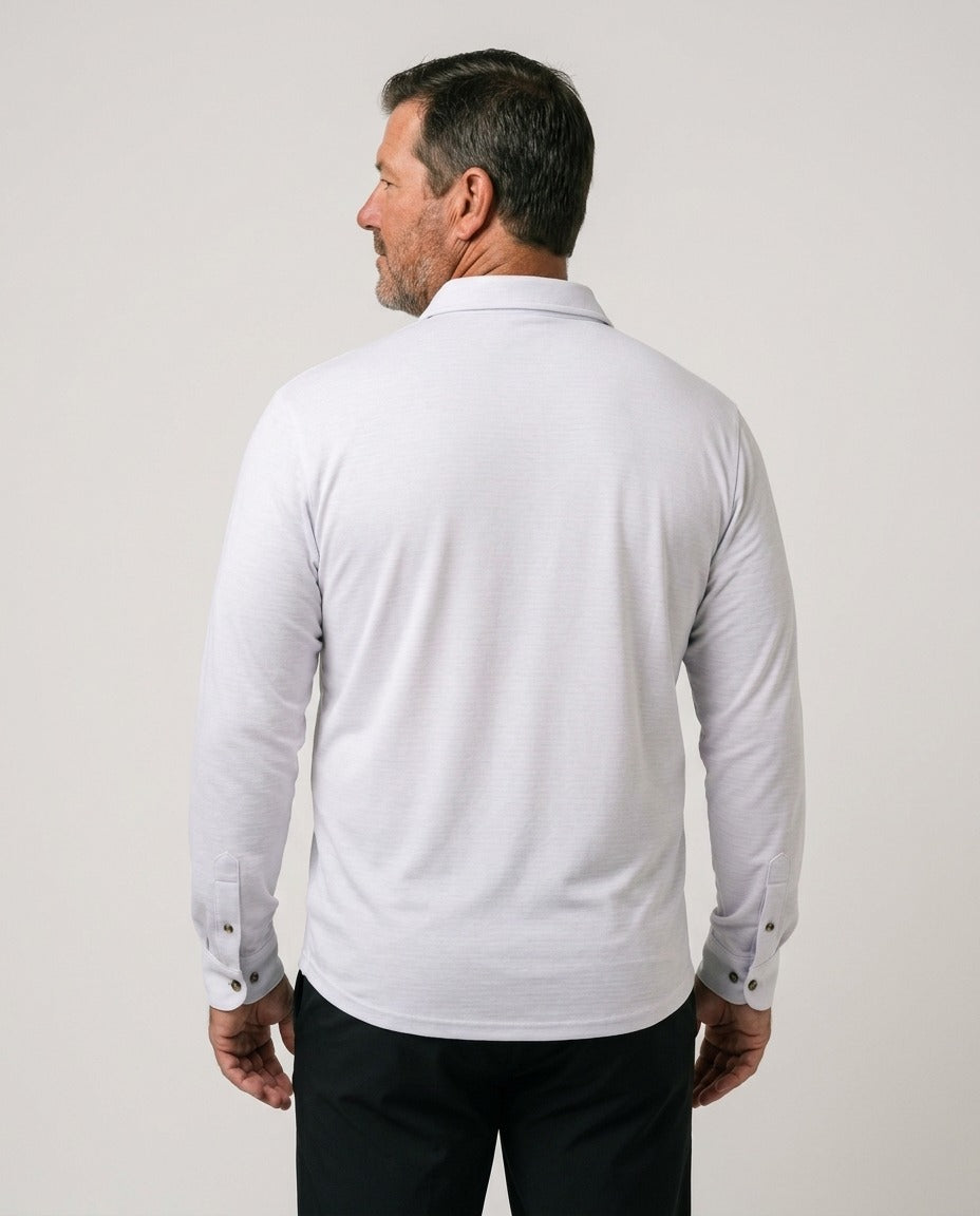 Selorna Back Nine Long Sleeve Polo