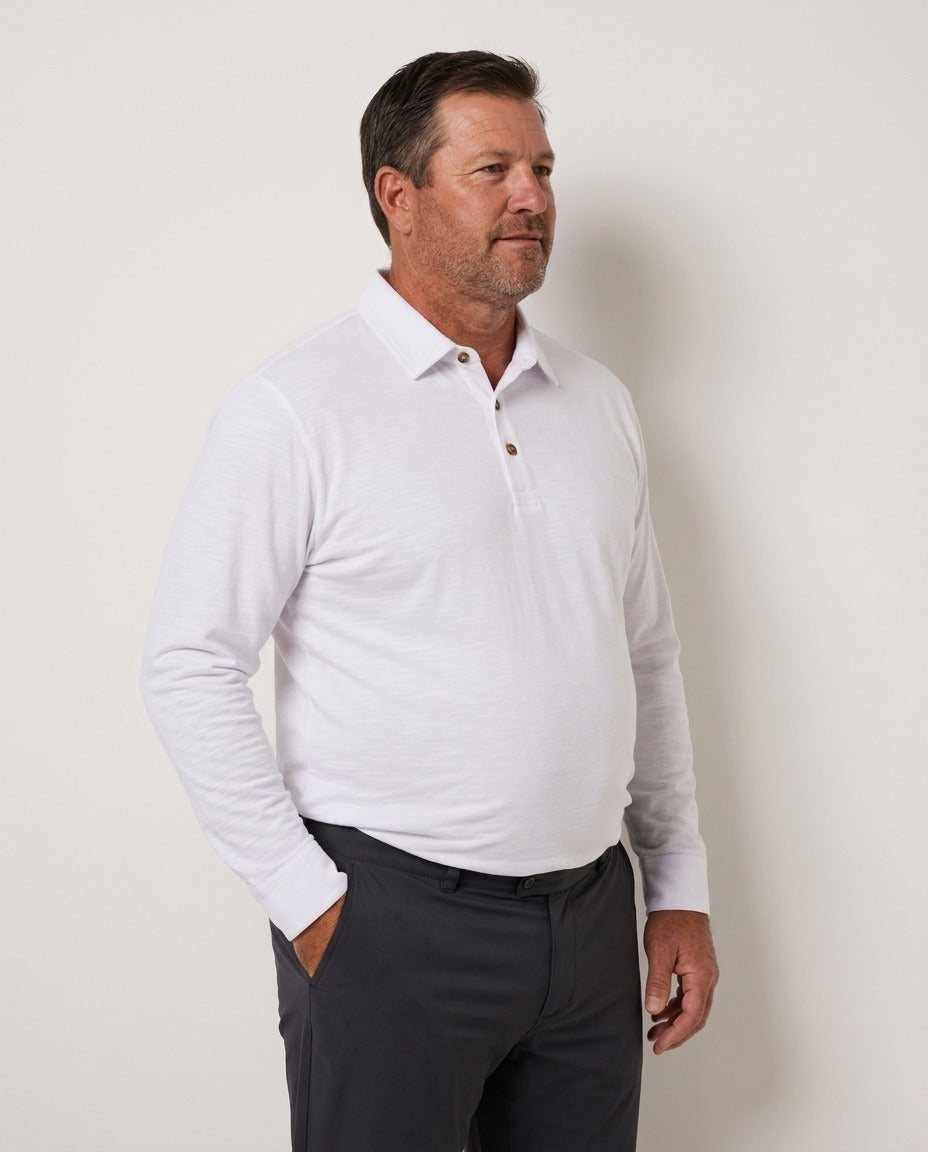 Selorna Back Nine Long Sleeve Polo