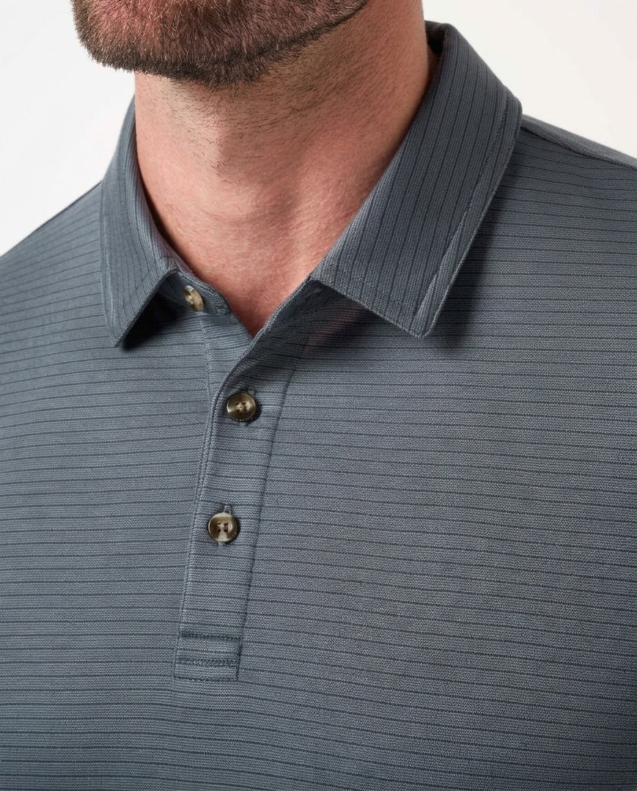 Selorna Back Nine Long Sleeve Polo