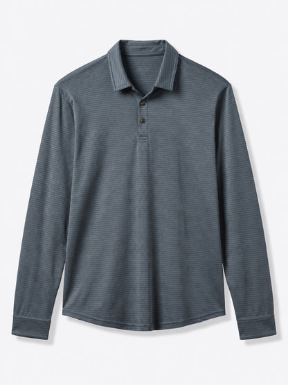 Selorna Back Nine Long Sleeve Polo
