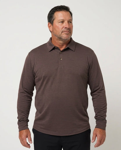 Selorna Back Nine Long Sleeve Polo