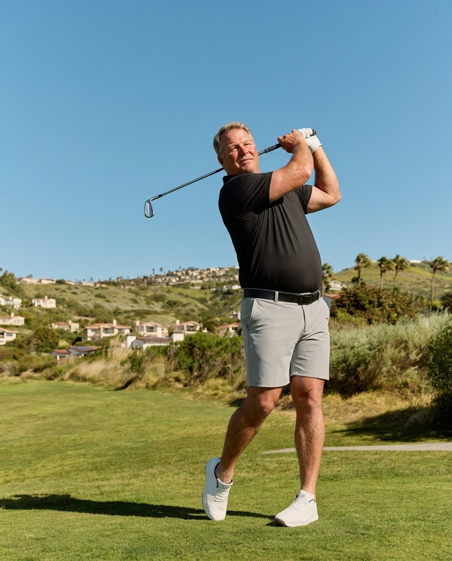 Selorna Clubhouse Tech Golf Short 8"