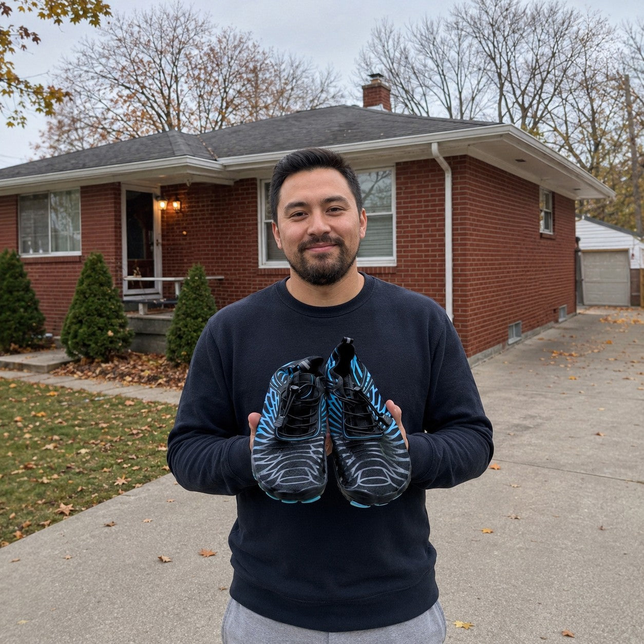 Verified customer review photo - Copper Grounding Barefoot Shoes