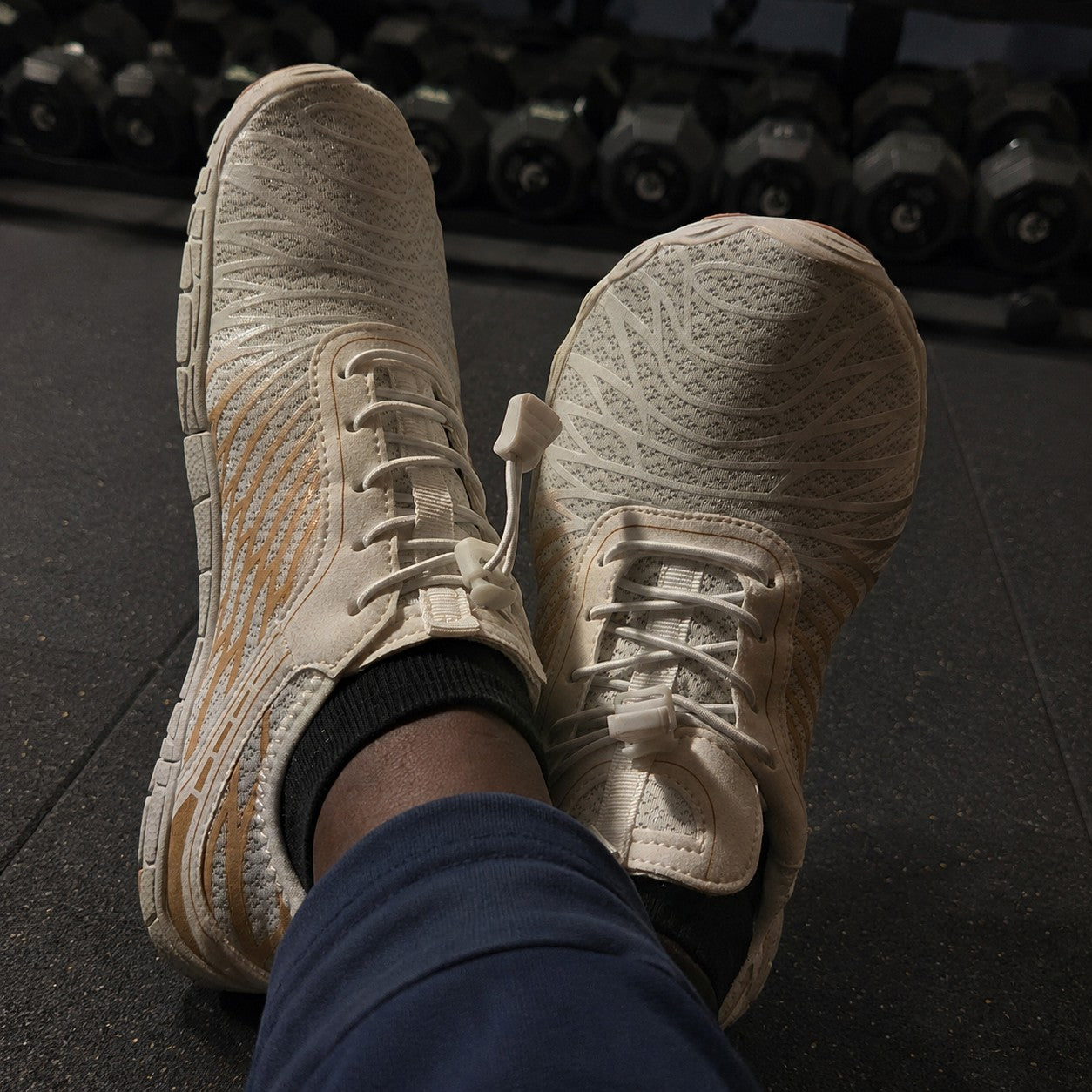 Verified customer review photo - Copper Grounding Barefoot Shoes