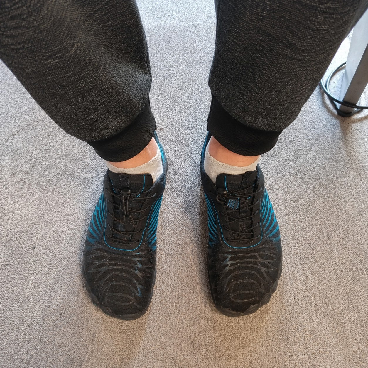 Verified customer review photo - Copper Grounding Barefoot Shoes