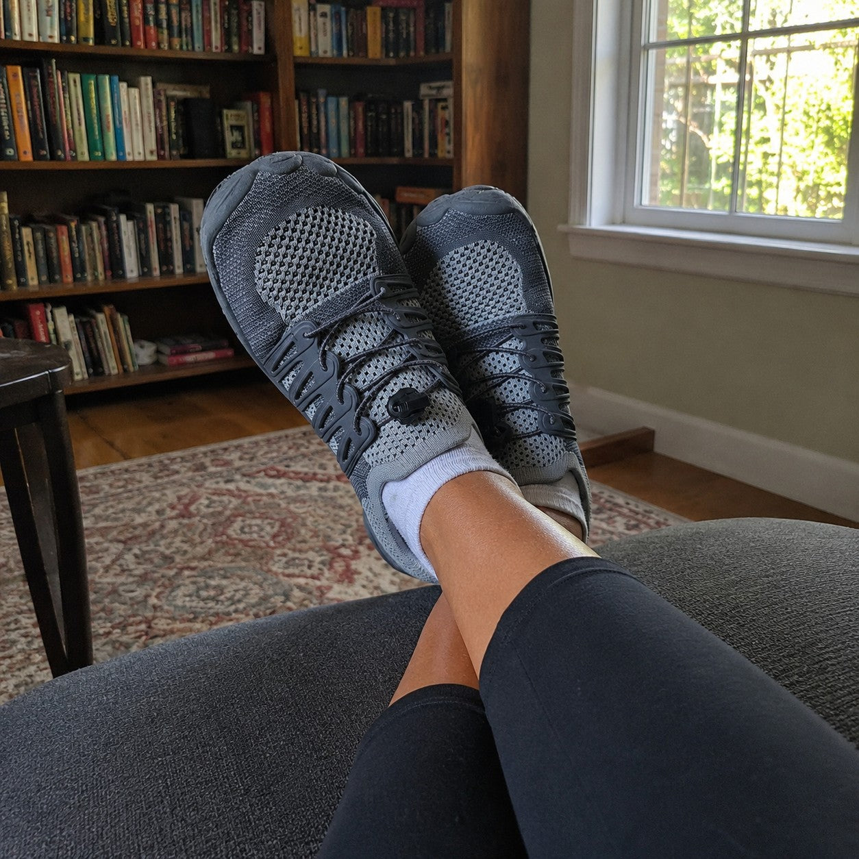 Verified customer review photo - Copper Grounding Barefoot Shoes