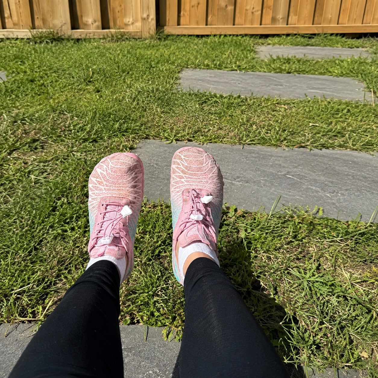 Verified customer review photo - Copper Grounding Barefoot Shoes