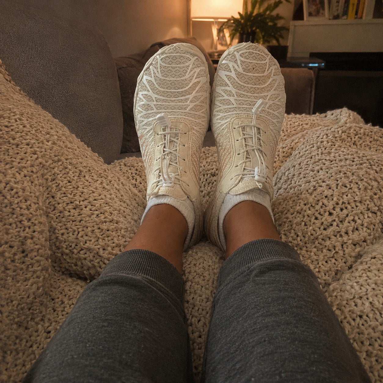 Verified customer review photo - Copper Grounding Barefoot Shoes