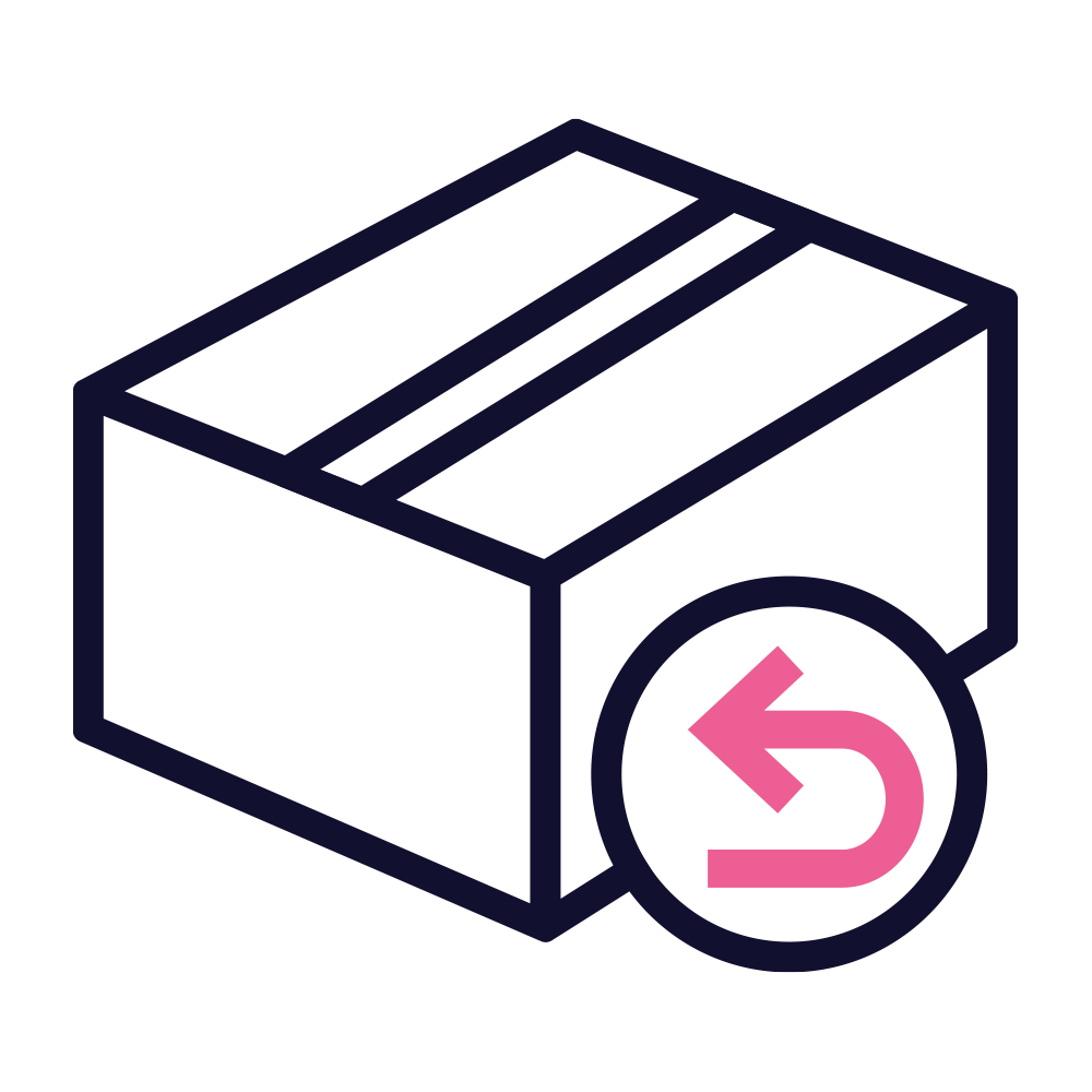 Easy returns icon