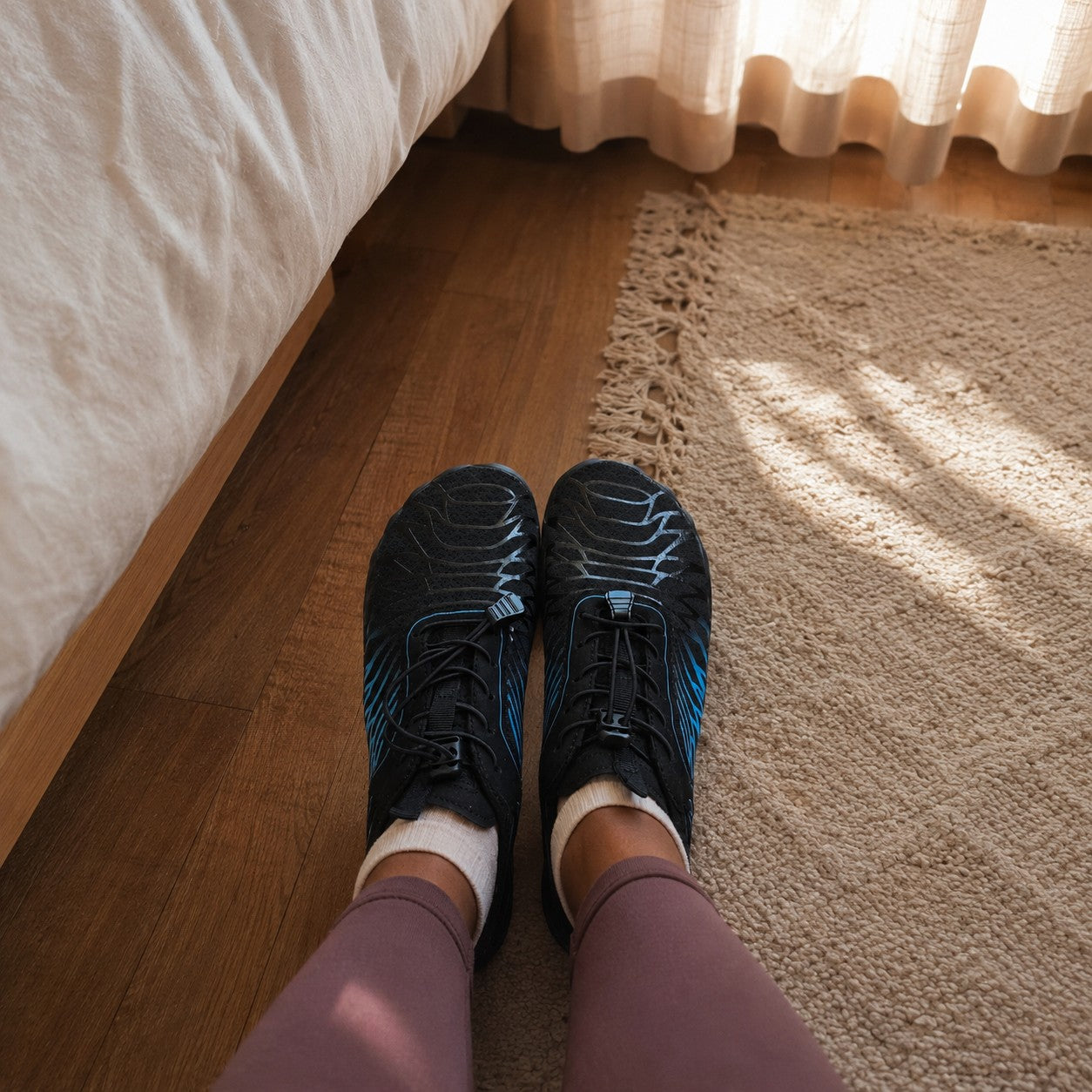 Verified customer review photo - Copper Grounding Barefoot Shoes