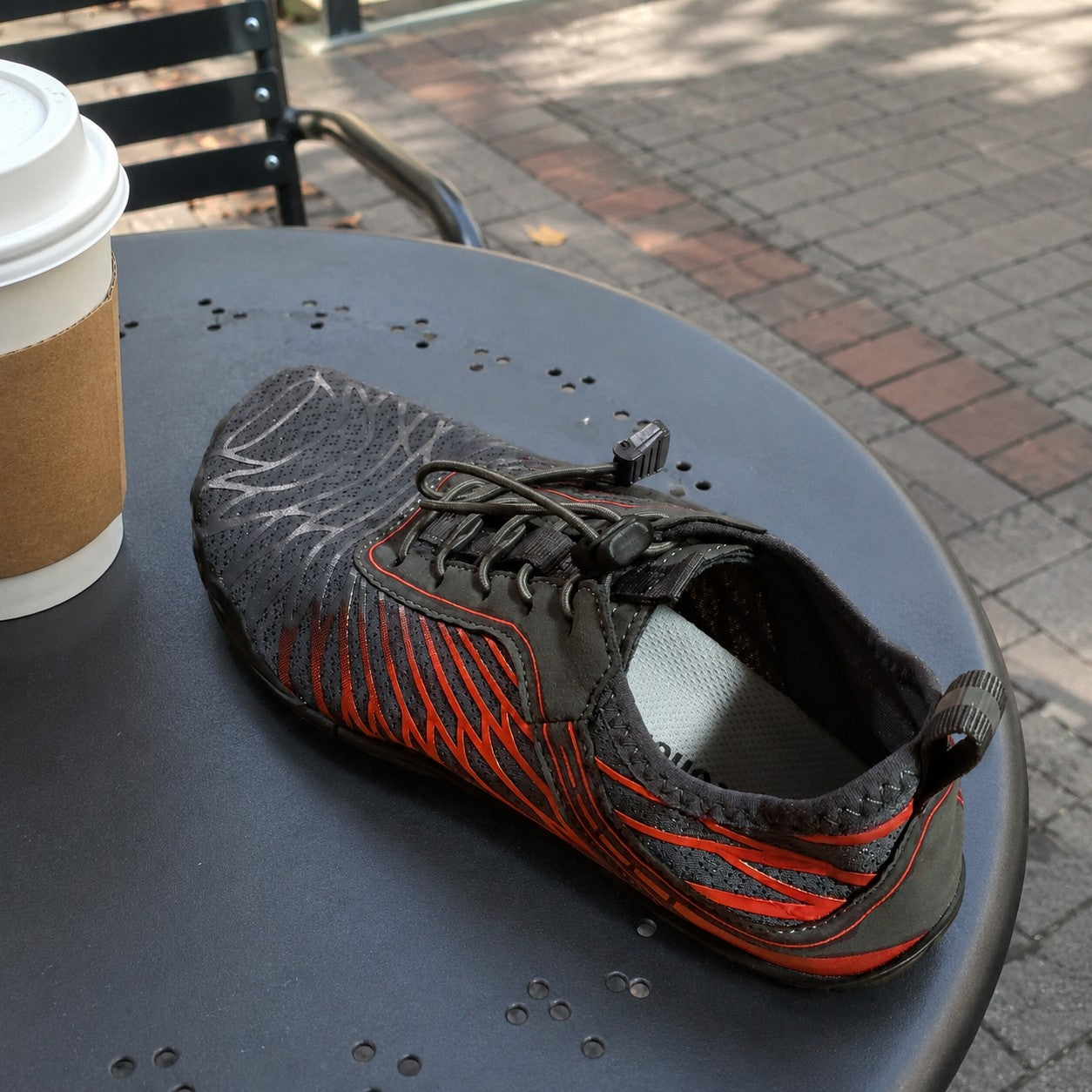 Verified customer review photo - Copper Grounding Barefoot Shoes