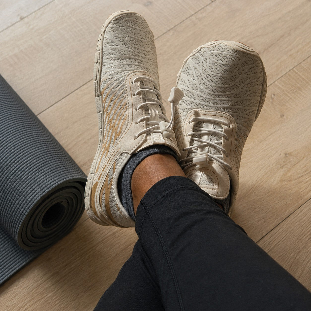 Verified customer review photo - Copper Grounding Barefoot Shoes
