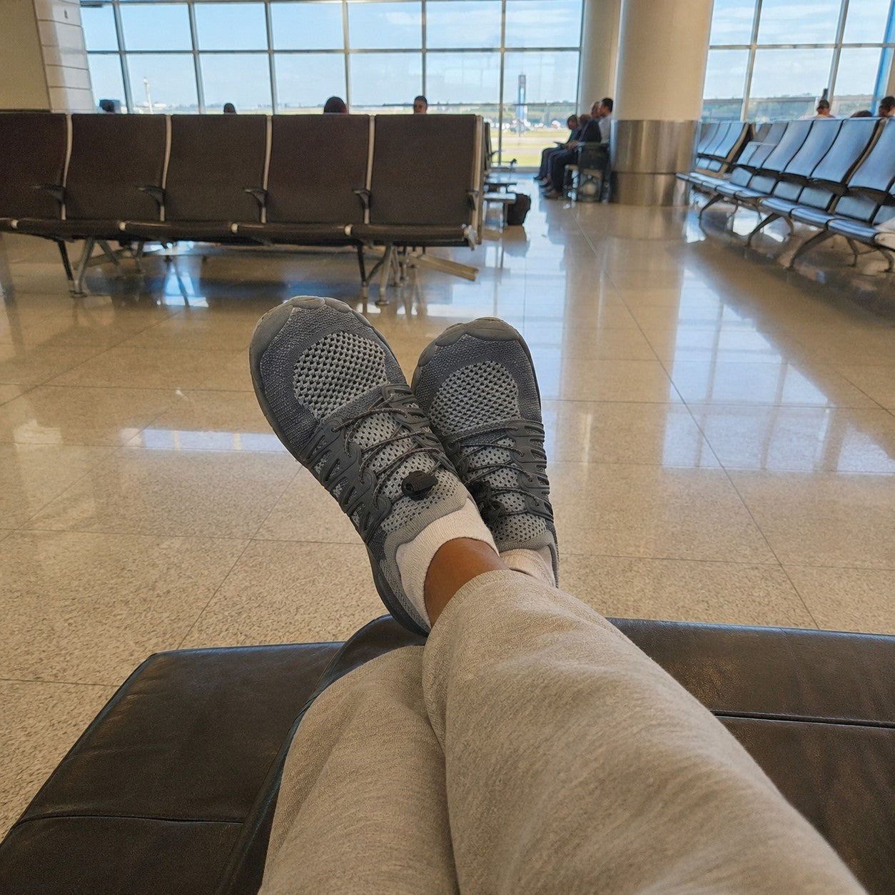 Verified customer review photo - Copper Grounding Barefoot Shoes