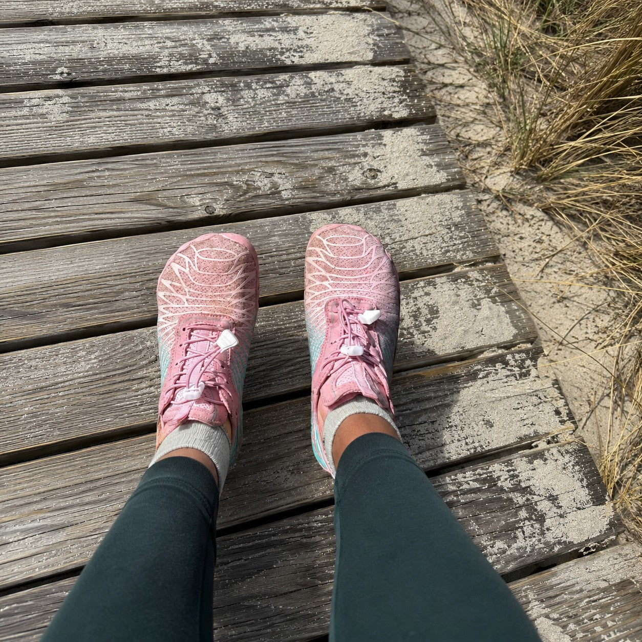 Verified customer review photo - Copper Grounding Barefoot Shoes